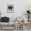 Stupell Industries Black White Monochrome Serene Fjord Horse Portrait Framed Giclee Art - 2 of 4