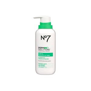 No7 Derm Solutions Hydrating Cream Facial Cleanser - Dry & Sensitive Skin - 8 fl oz - 1 of 4