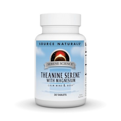 Theanine Serene by Source Naturals, Inc.  -  30 Tablet