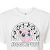 Women's - Pokémon - Jiggypuff Music Notes Cropped Graphic T-Shirt - 2 of 4