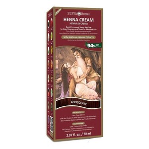 Henna Chocolate Cream by Surya Nature, Inc  -  2.31 oz Cream - 1 of 4