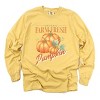 Simply Sage Market Farm Fresh Pumpkin Watercolor Garment Dyed Long Sleeve - 2 of 4