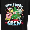 Women's - SpongeBob SquarePants - Christmas Crew Short Sleeve Graphic T-Shirt - 2 of 4
