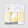 Burt's Bees Baby® Baby Girls' Set of 3 Little Ducks Washcloths - Yellow - 2 of 3