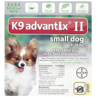 k9 advantix target
