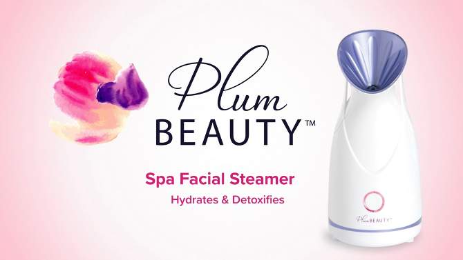 Plum Beauty Spa Facial Steamer - 1ct, 2 of 8, play video