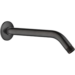 BRIGHT SHOWERS 10 Inch Solid Brass Shower Head Extension Arm, Wall Mounted Shower Pipe Arm - 1 of 4