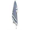 Sapphtopaz 2PCS 50"x60" Decorative Blanket with Stripes Four-Season Cozy Throw Blanket with Soft Cotton for Bed,Boho Style Bedding for Room - 3 of 4