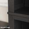 71" Farmhouse Bookcase w/Adjustable Shelves & 31.5" Width, 5 Tier Tall Bookshelf with Wooden Legs, for Living Room Office Library - 4 of 4