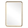 Rectangle Crofton Antique Decorative Wall Mirror Gold - Uttermost - image 4 of 4