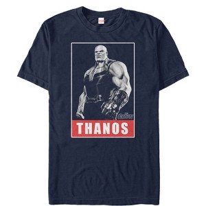Men's Marvel Avengers: Avengers: Infinity War Thanos Name T-Shirt - 1 of 4