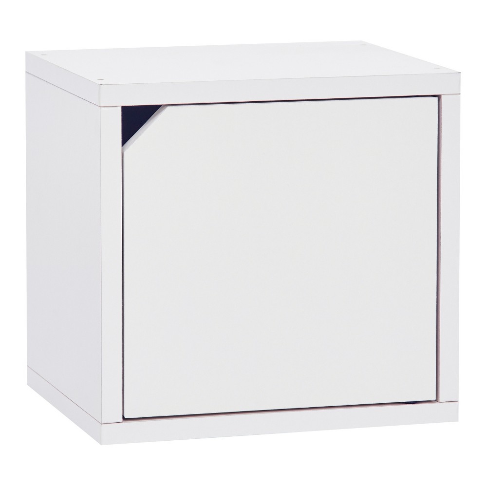 Way Basics Eco Stackable Connect Storage Cube with Door