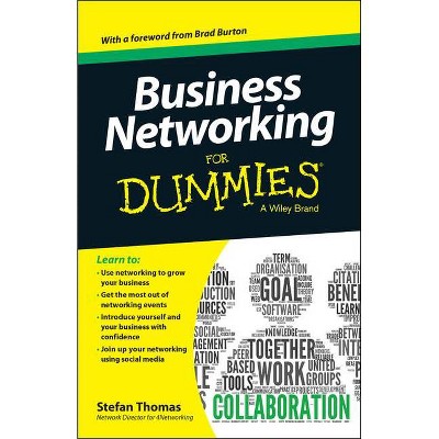 Business Networking for Dummies - by  Stefan Thomas (Paperback)