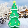 Paaaawaters 5 FT Christmas Inflatables Tree Outdoor Decorations Blow Up Tree Yard Decoration with Built-in LEDs - 4 of 4