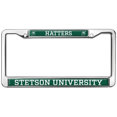 Stetson University Mascot Full Size Standard License Plate Metal Frame