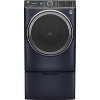 GE 5.0 CU. FT. Capacity Front Load Smart Steam Washer, Sapphire Blue -GFW850SPNRS - 2 of 4