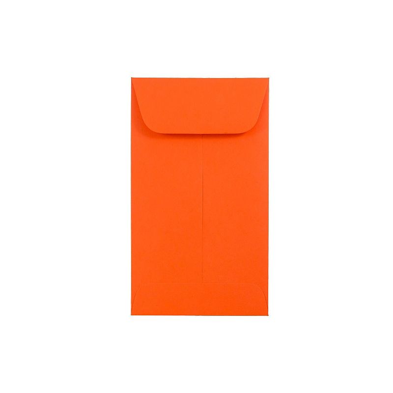 JAM Paper #5.5 Coin Business Colored Envelopes 3.125 x 5.5 Orange Recycled Bulk 1000/Carton, 1 of 3