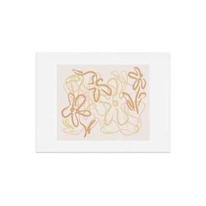 Deny Designs Alilscribble Another Flower Design Framed Art Print - 1 of 2