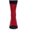 Memoi Men's Fancy Heels Luxuriously Soft Cashmere Blend Crew Socks - 2 of 4