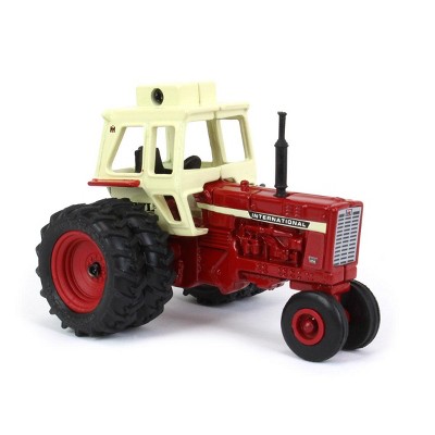 Red and White Diecast Farm Tractor Toy for Kids