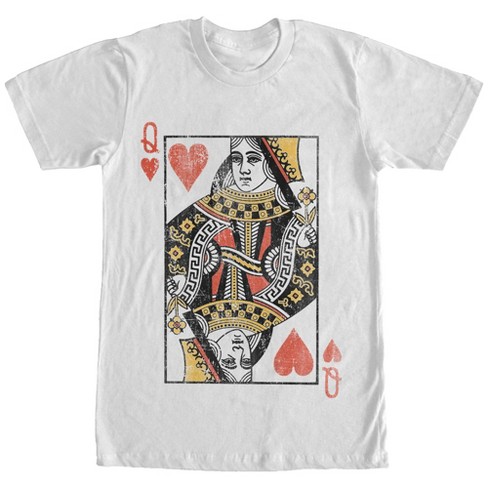 Men's Lost Gods Queen Of Hearts T-shirt : Target