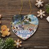 Vibrantly Tropical Fort Lauderdale Ornament, Cultural and Lively Florida Beach Christmas Gift| OrnamentallyYou - 4 of 4