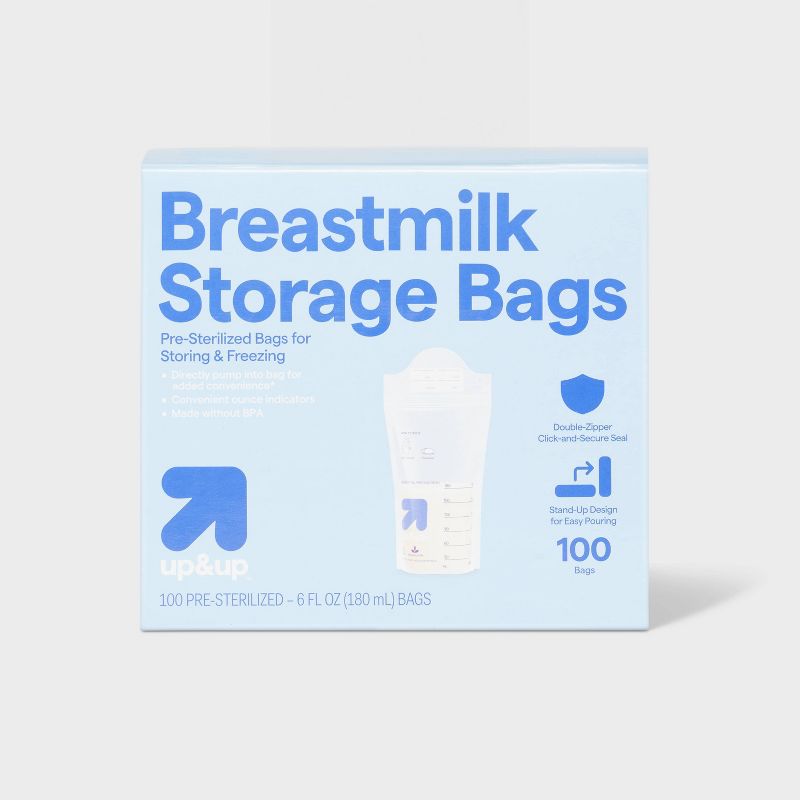 Breastmilk Storage Bags - up & up™, 1 of 6