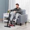 Soozier Pedal Exerciser Height-adjustable Portable Exercise Bike with LCD Display and Foot Massage Roller for Seniors Elderly Rehabilitation Training - 3 of 4