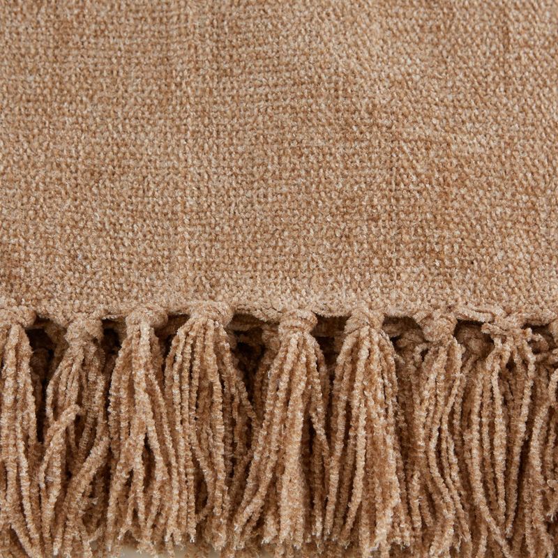 50"x60" Soft Chenille Throw Blanket - Design Imports, 3 of 13