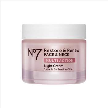 No7 Restore & Renew Multi Action Face & Neck Day Cream With Spf 30 - 1.69  Fl Oz : Target