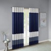 MAYEERTY Only 1 Pc Panel Polyoni Pintuck Curtain Panel - 2 of 4