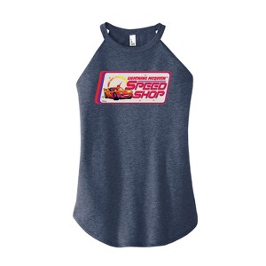 Women's - Disney - Lightning McQueen Speed Shop Graphic High Neck Tank - 1 of 3