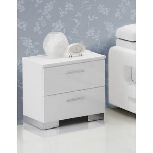 NicBex Nightstand with Drawers,Side Table with Wood Tapered Legs and Finish,Modern Bedside Table for Bedroom,Living Room - 1 of 4