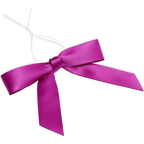 White Bow Twist Ties by Celebrate It®, 12ct.