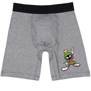 Looney Tunes Marvin The Martian Men's Long Leg Boxer Briefs : Target