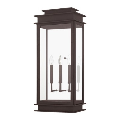 Livex Lighting Princeton 3 - Light Wall Light in  Bronze