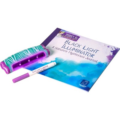 Educational Insights Nancy B's Science Club Black Light Illuminator & Nature's Mysteries Journal