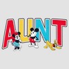 Women's Mickey & Friends Aunt Collegiate Racerback Tank Top - 2 of 4