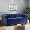 NicBex 61 Inch Loveseat Sofa with Armrest and Tufted Button Back Modern 2 Seater Couch with Soft Cushion for Living Room,Apartment - 4 of 4