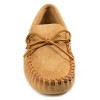 Minnetonka Men's Leather Laced Softsole Moccasin Slippers - 2 of 4