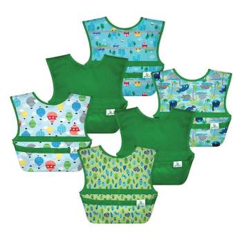 Green Sprouts Snap & Go  Easy-wear Bib (6 pack)