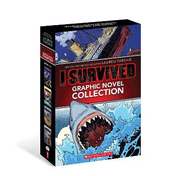 I Survived Graphic Novels #1-4: A Graphix Collection - by Lauren Tarshis (Paperback)