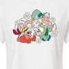 Women's - Disney - Alice In Wonderland Cropped Graphic T-Shirt - 2 of 4