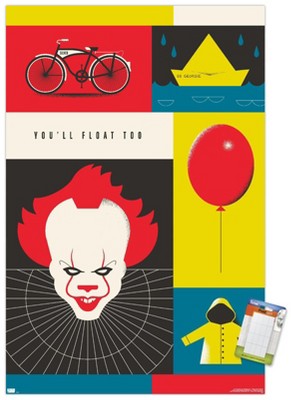 Trends International Warner 100th Anniversary - It Unframed Wall Poster ...