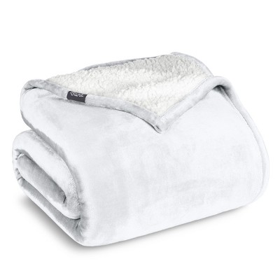 Faux Shearling Fleece Blanket by Bare Home