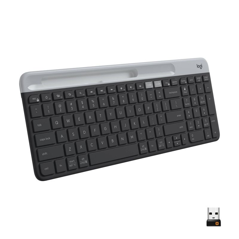 Logitech K585 Bluetooth Keyboard - Graphite, 1 of 12