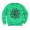 Simply Sage Market Women's Graphic Sweatshirt Trick Or Treat Colorful Web - 2 of 4
