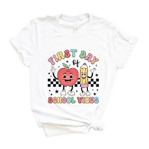 Simply Sage Market Women's First Day School Vibes Short Sleeve Graphic Tee - 1 of 4
