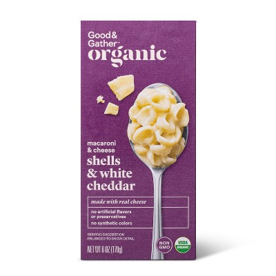 Organic Shells & White Cheddar Macaroni and Cheese - 6oz - Good & Gather™
