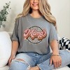 Simply Sage Market Mama Leopard Circle Garment Dyed Tee - 2 of 4